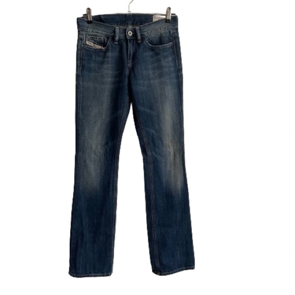 Women’s Diesel Riden Raton Blue Bootcut Jeans Size 26 x 32 US! - Picture 1 of 8